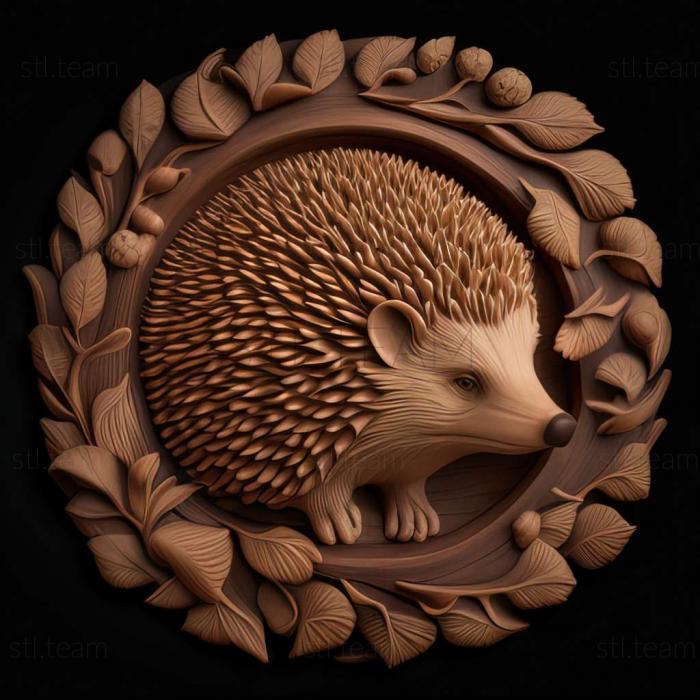 Animals hedgehog